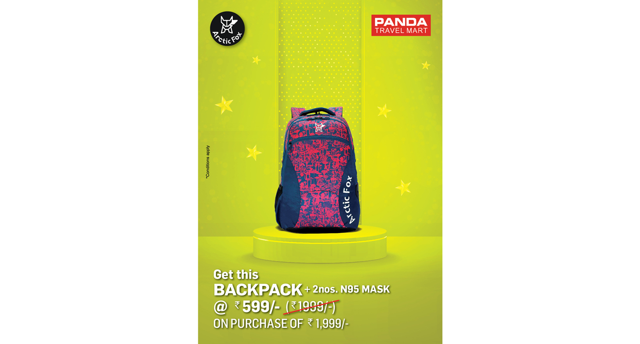 Panda Travel Mart Bagpack