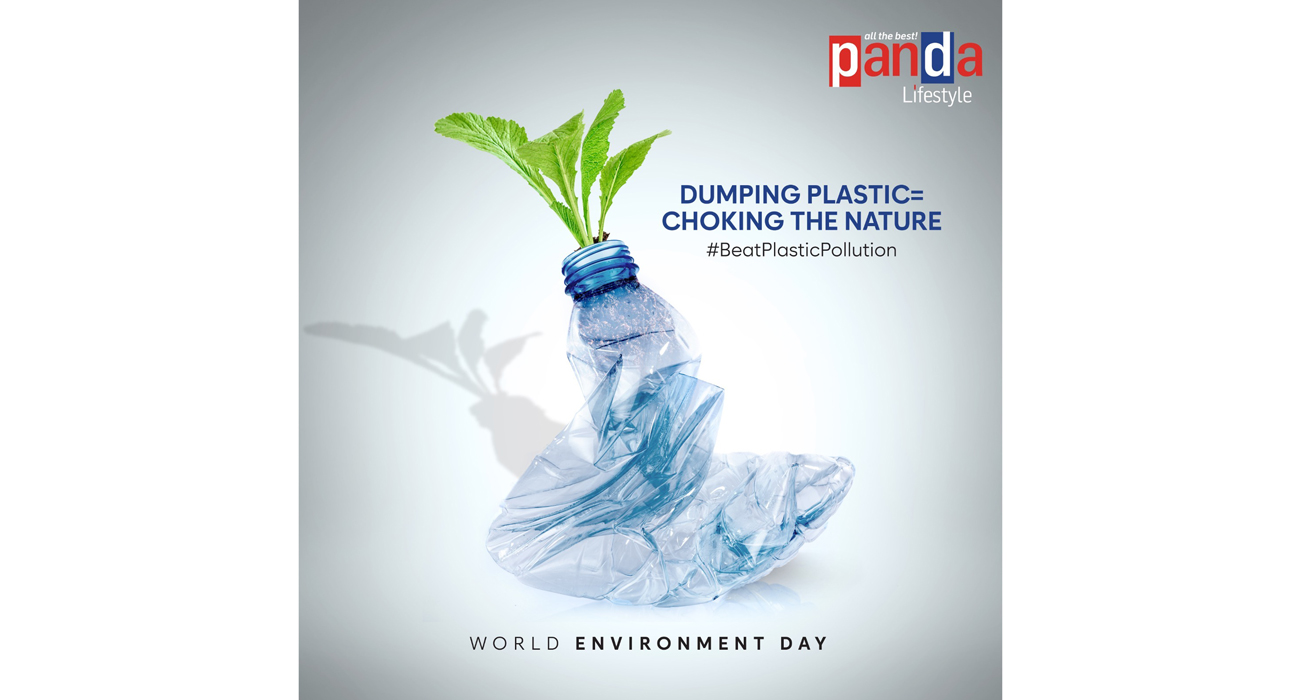 Creative wishpost on World Environment Day for Panda Lifestyle