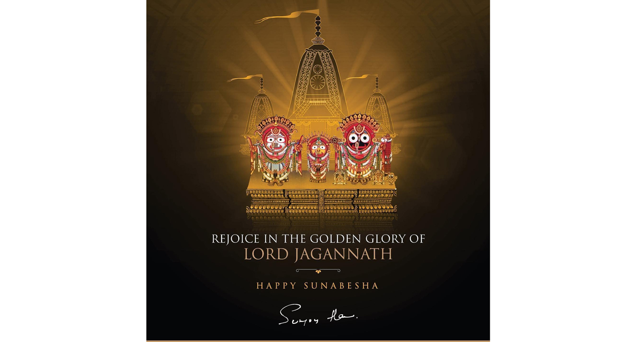 Lord Jagganath Bahuda Yatra Creative Post for Sunjoy Hans' Social Media Profiles