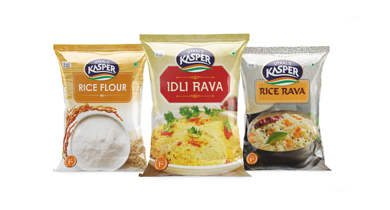 Kasper Rice Flour Packaging