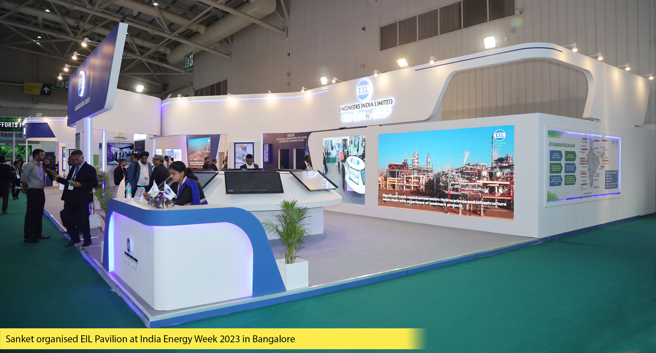 Sanket organised EIL Pavilion at India Energy Week 2023 in Bangalore
