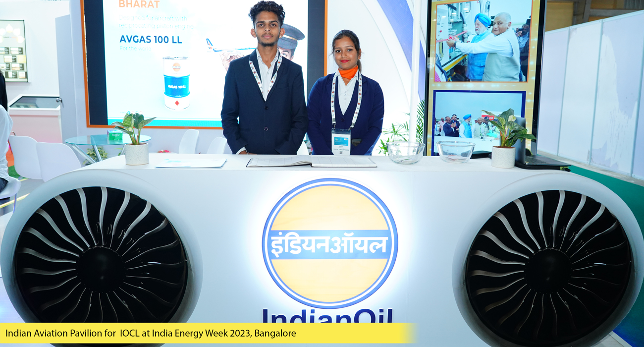 IOCL Aviation Pavilion at India Energy Week 2023, Bangalore