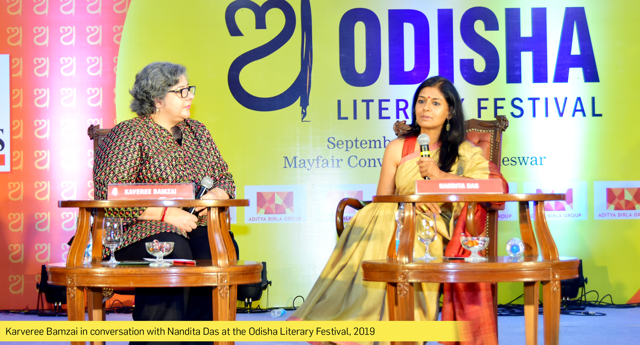 Odisha Literary festival with Nandita Das