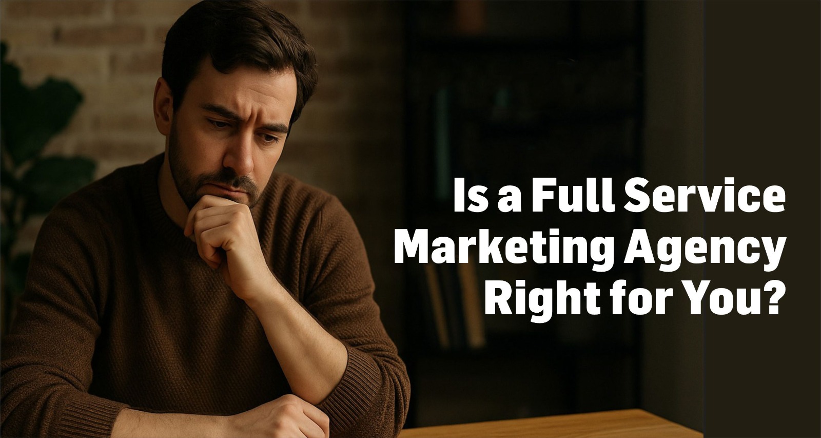 Is a Full Service Marketing Agency Right for You?