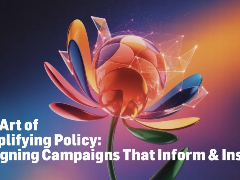 The Art of Simplifying Policy: Designing Campaigns That Inform & Inspire