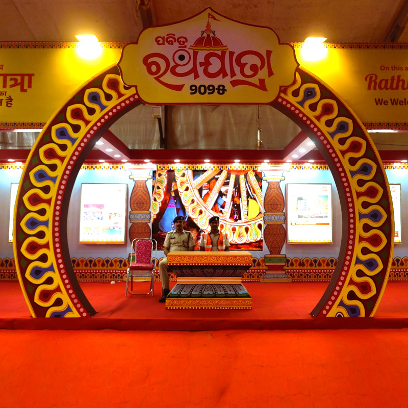 Sanket partnered with East Coast Railway for Rath Yatra in Puri, delivering seamless execution in the better way
