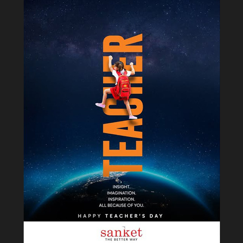 Sanket celebrated Teachers’ Day with the guides who made stars reachable