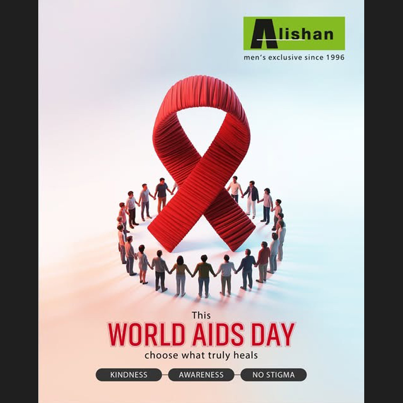 A powerful World AIDS Day awareness design created for Alishan